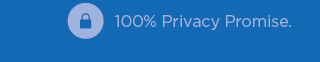 100% Privacy Promise
