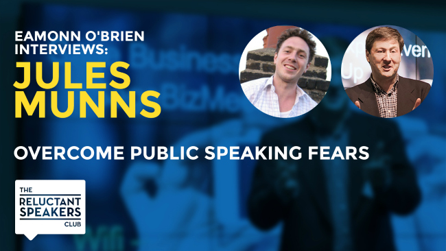 Overcome Public Speaking Fears